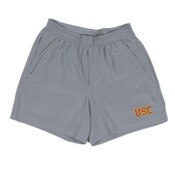 USC Trojans Men's lululemon Gray Pace Breaker 5" Linerless Short
